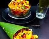 A picture of step 6 of Cornflakes Chivra.