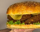 Óriás csirkeburger recept fázis 11 fotója