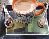 A picture of step 4 of Cinnamon pepper tea.