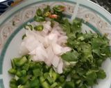 A picture of step 1 of Bread Pakora.