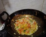 A picture of step 1 of Farfelle Pasta.
