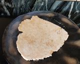 A picture of step 7 of BARLEY FLOUR PARATHA..