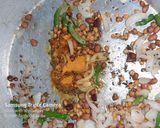 A picture of step 3 of Lemon rice.