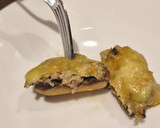 Foto del paso 4 de la receta: Champiñones rellenos de atún y espinacas