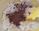 Foto langkah ke 3 dari resep Kue Kering Coklat Tabur Keju (No oven).