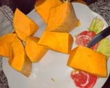 Foto del paso 1 de la receta: Hamburguesa de calabaza con corazón de queso