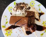 A picture of step 8 of Chocolate vanilla bar.