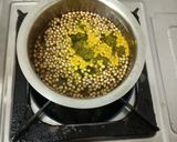 A picture of step 3 of Ginger coriander Coffee.