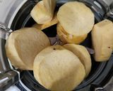 Hình bước làm 2 của món Sữa khoai lang + hạt điều🥔🥔🥔🥤🥤