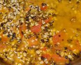 A picture of step 2 of Moong dal fry.