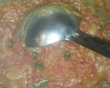 A picture of step 5 of Tamator ki chutni.