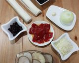 Foto del paso 1 de la receta Hojaldre de Vigilia con setas y arándanos!