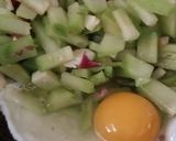 Foto langkah ke 4 dari resep Tumis Labu Siam Telur.