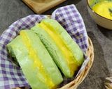 Foto langkah ke 8 dari resep Roti Kukus Pontianak Pandan.