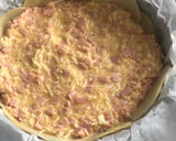Foto del paso 5 de la receta: 🥧 Tarta de jamón y queso con masa de papa 🥔