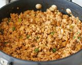 A picture of step 1 of Chicken Lettuce Wraps.