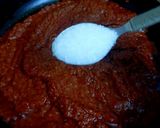 A picture of step 5 of Schezwan sauce.