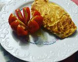 Foto del paso 6 de la receta Tortilla francesa rellena de bacon y queso