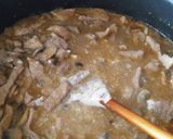 Gombás sertéstokány recept fázis 6 fotója