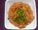 A picture of step 3 of Ridge guard in tomato gravy.
