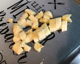 Une image de l'étape 11 de Salade de melon et banane aux fruits du jardin.