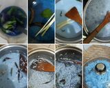 Foto langkah ke 4 dari resep Nasi gurih biru bunga telang.
