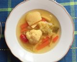 1918. Zöldség leves grízgaluskával ! recept fázis 3 fotója