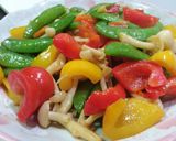 肉豆炒甜椒的食譜步驟2照片