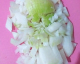 Foto del paso 3 de la receta: Muslos de pollo con espaguetis partidos y Sindhi biryani