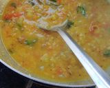 A picture of step 3 of Bottle-gourd dal.