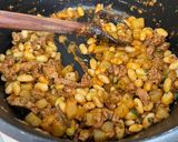 A picture of step 3 of Green Bean Stew.