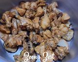 A picture of step 6 of Chicken Maqlooba/Palestinian Flipped Upside Down Rice Dish.