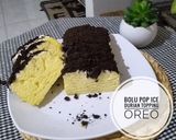 Foto langkah ke 9 dari resep Bolu Pop ice Durian topping Oreo (takaran sendok).
