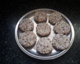 A picture of step 3 of Sabudana Cutlets or Wada.
