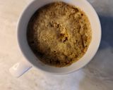 A picture of step 3 of Carrot mug cake.