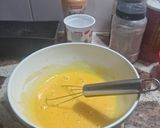 Foto del paso 1 de la receta: Budín integral marmolado con dulce de leche y de coco 🥥