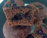 Foto del paso 3 de la receta: Muffins veganos de cacao, café y arándanos