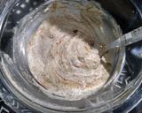 A picture of step 1 of Kooto atta - button idli pakora.