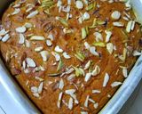 A picture of step 5 of Eggless Soft Mango Cake.