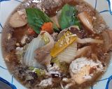 รูปขั้นตอนการทำที่ 6 ของ แกงเลียงผักรวมใส่ไข่