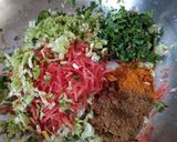 A picture of step 1 of Mix Veg Thepla.