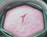 A picture of step 4 of Beetroot Spongy Dhokla.