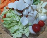 Foto langkah ke 1 dari resep Capcay kuah kental #BikinRamadanBerkesan.