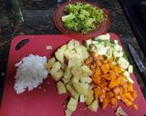 Foto del paso 1 de la receta: Sopa cremosa de verduras