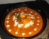 A picture of step 5 of Paneer butter Masala.