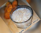 A picture of step 8 of Simple chicken soup.