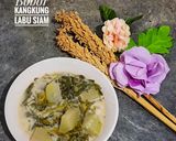 Foto langkah ke 5 dari resep Bobor Kangkung Labu Siam (185).