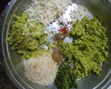 A picture of step 3 of Broccoli and peas cutlets.