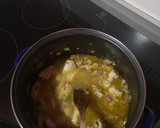 Foto del paso 3 de la receta: Risotto de pollo, jamón y setas
