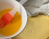 Hình bước làm 6 của món Bánh bông lan sữa chua phô mai nướng